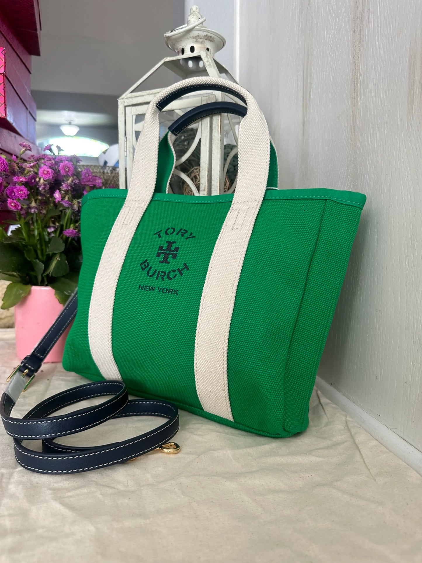 Crossbody Tory Burch Canva Small Tote