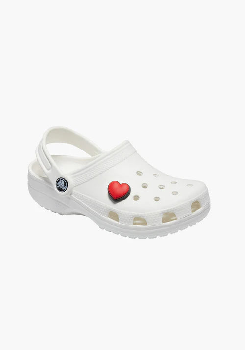 Jibbitz de crocs corazón rojo