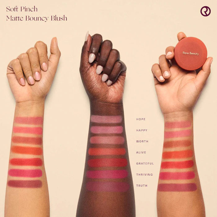 Rare Beauty🎀 by Selena Gomez
Soft Pinch Matte Bouncy Blush