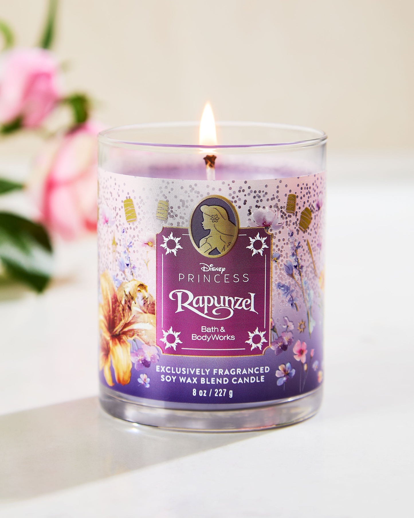 Vela de 1 Mecha Princesa Rapunzel