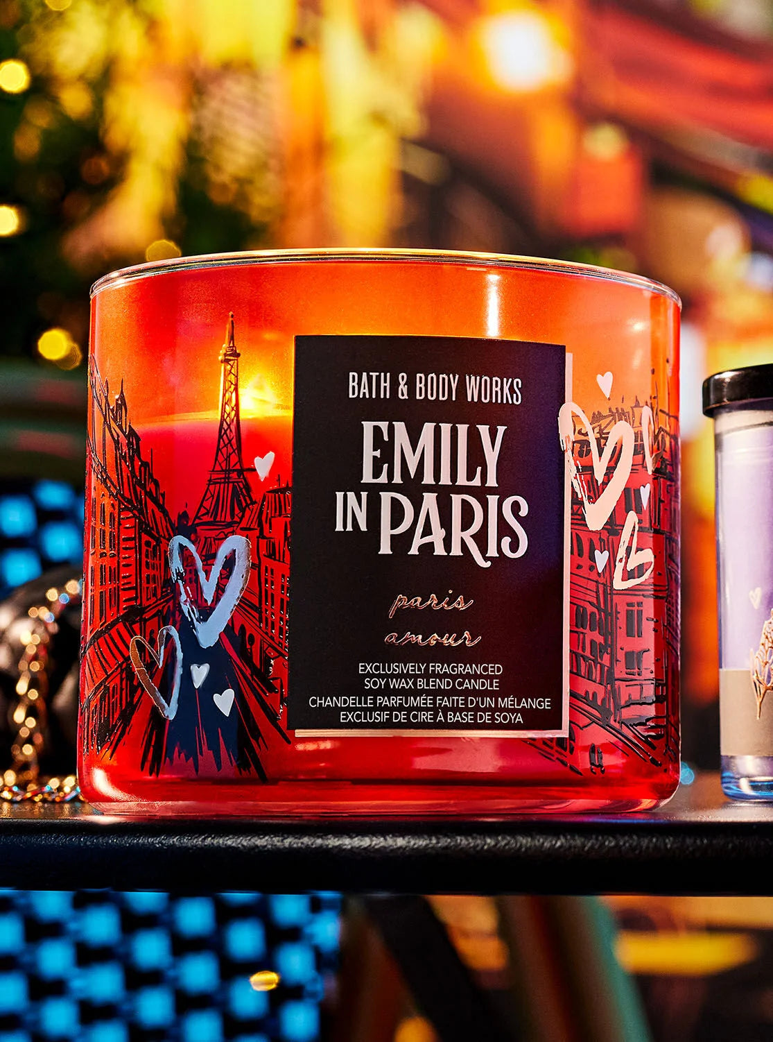 Vela 3 Mechas Emily In Paris🩷Paris Amour