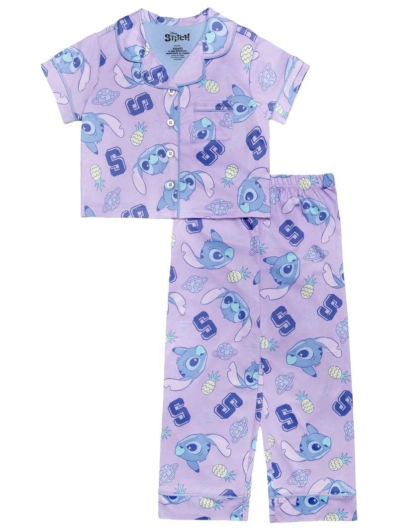 Pijama Stitch 🩵💜 para Niña