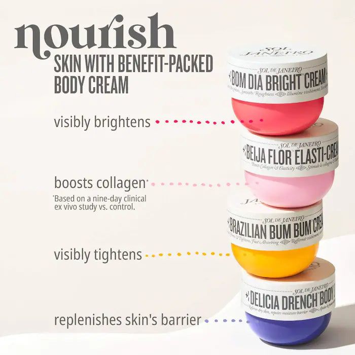 ✨Sol de Janeiro✨ Mini Beija Flor Collagen-Boosting Elasti-Cream with Bio-Retinol & Squalane