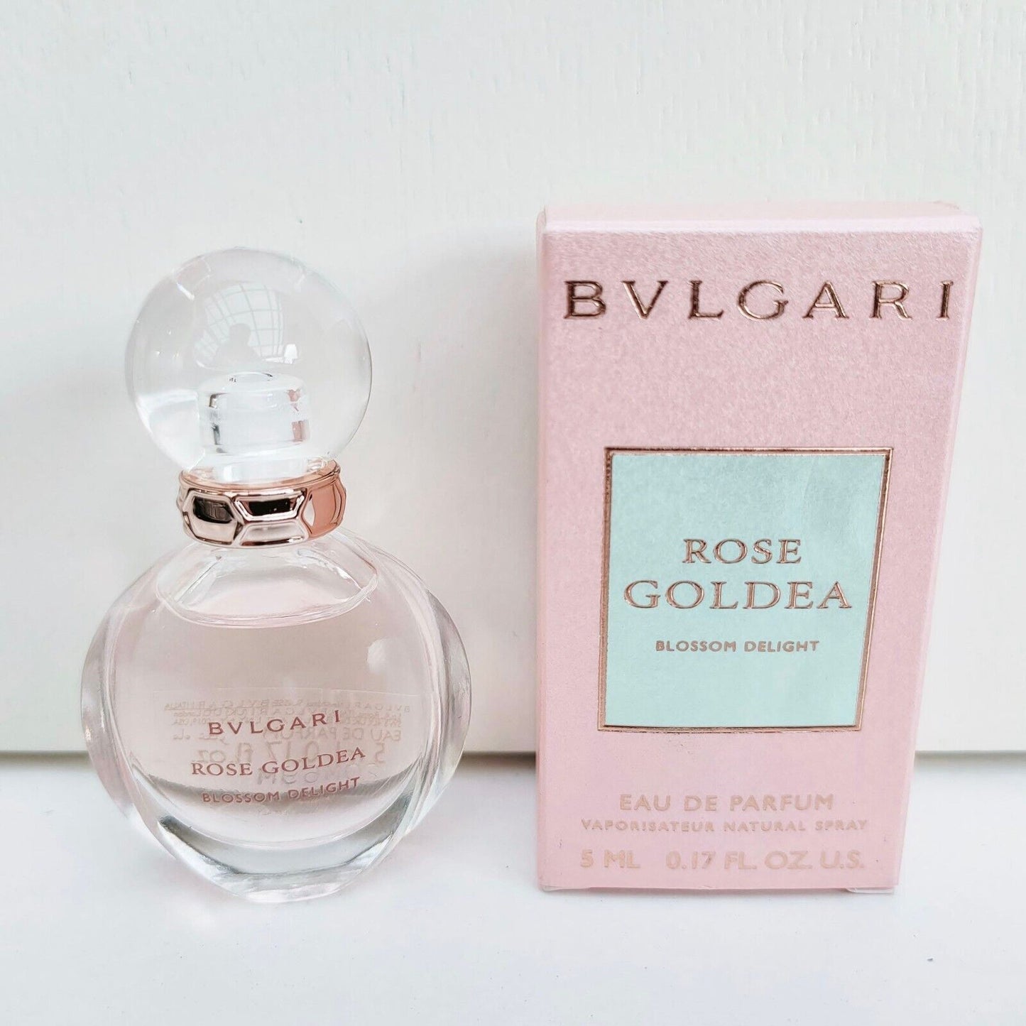 Mini perfume BVLGARI Rose Goldea