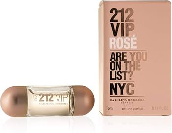 Mini perfume 212 VIP Rose Carolina Herrera