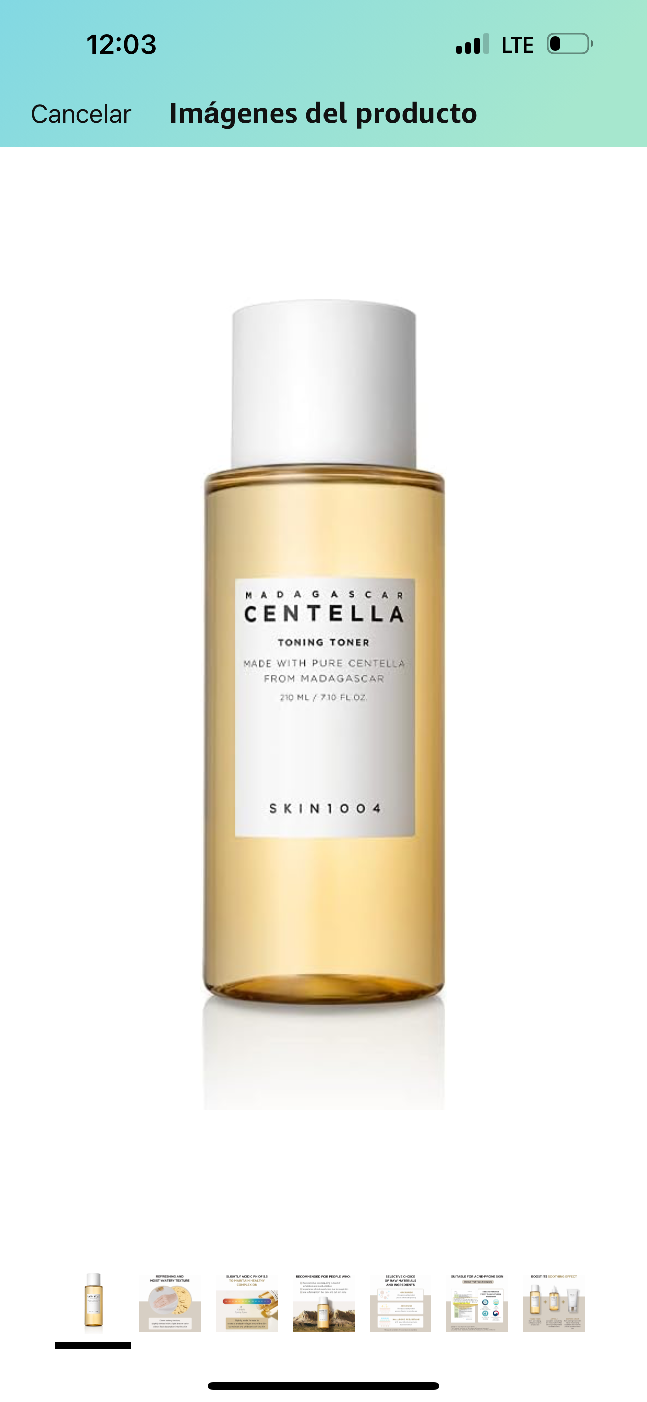 Madagascar Centella Toning Toner