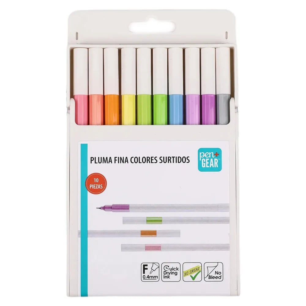 Lápices Pluma Fina Colores Surtidos