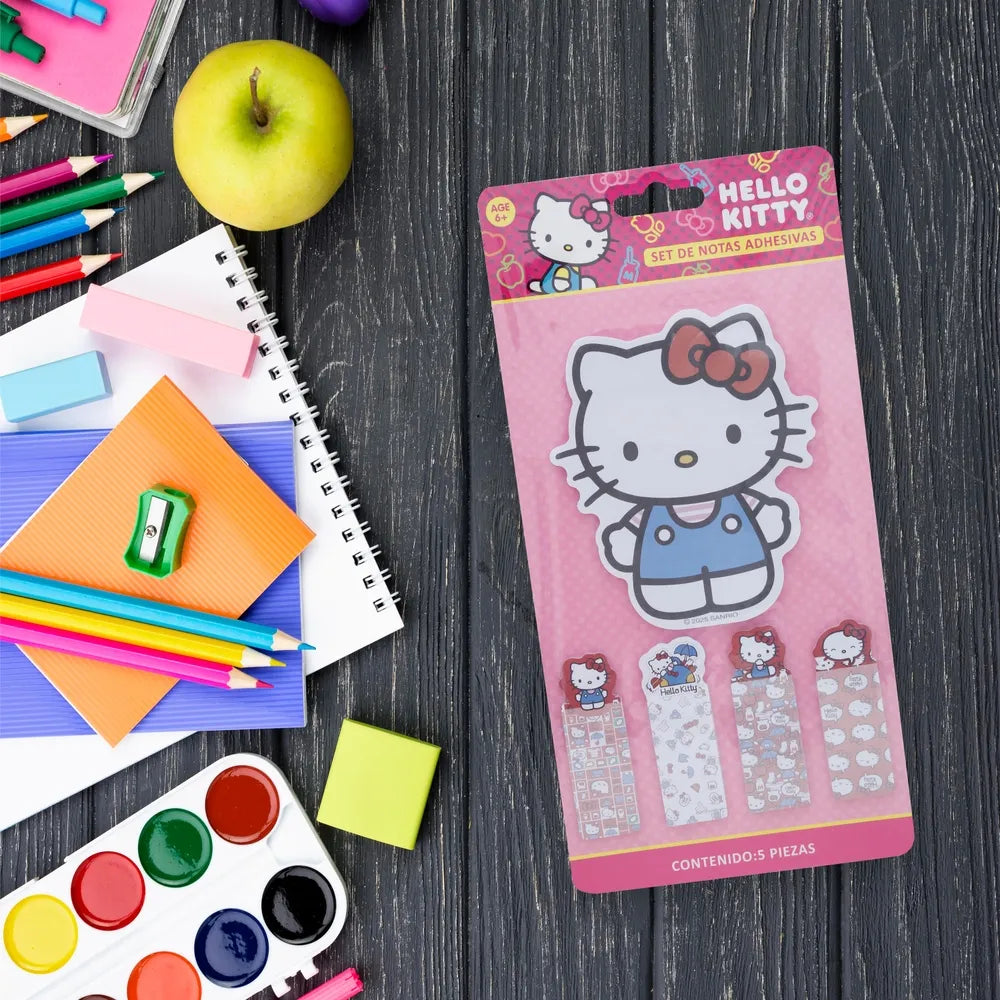 Set de Notas Adhesivas Hello Kitty
