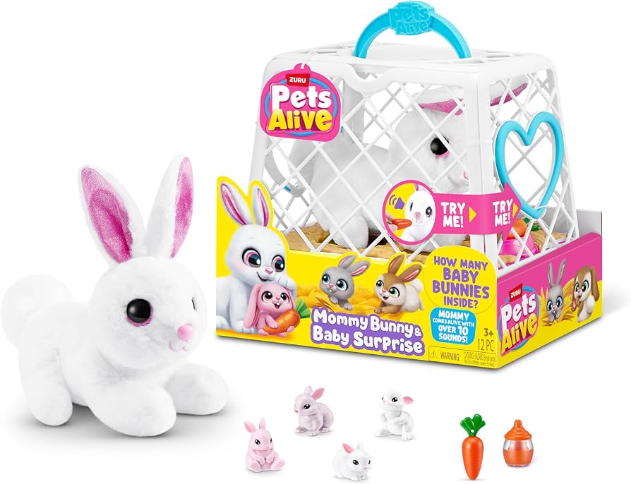 Pets Alive Mommy Bunny Baby Surprise
