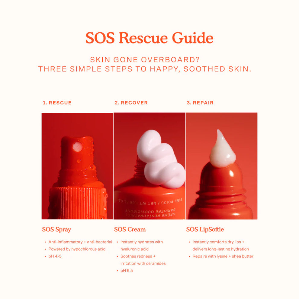 Tower 28 SOS 3-Step Skincare Set