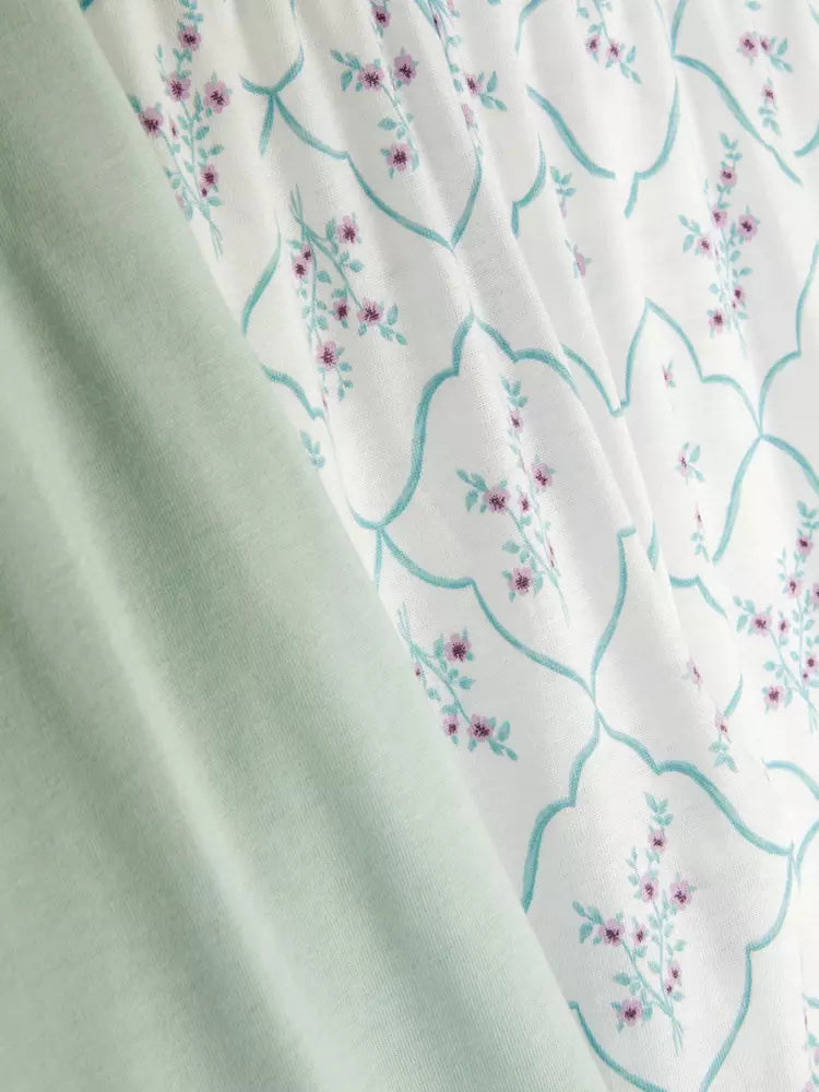💐 PIJAMA PRIMARK VERDE MENTA 💐