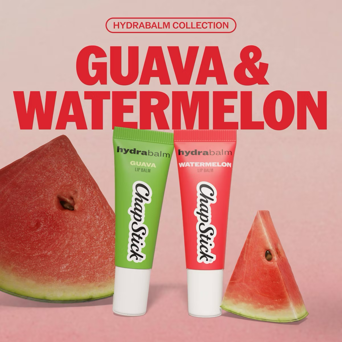 Chapstick Hydrabalm Guava and Watermelon Lip Balm
