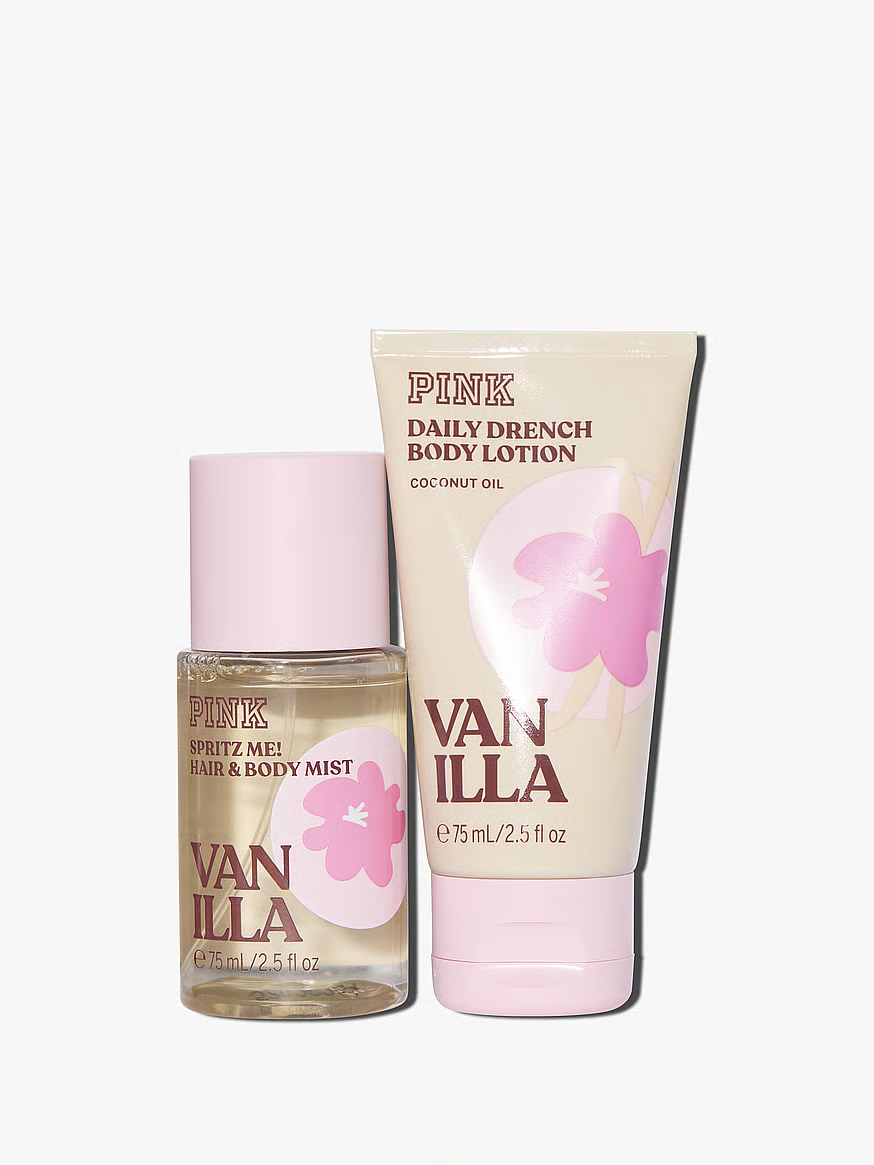 Pink Vanilla Slay Body Care Gift Set