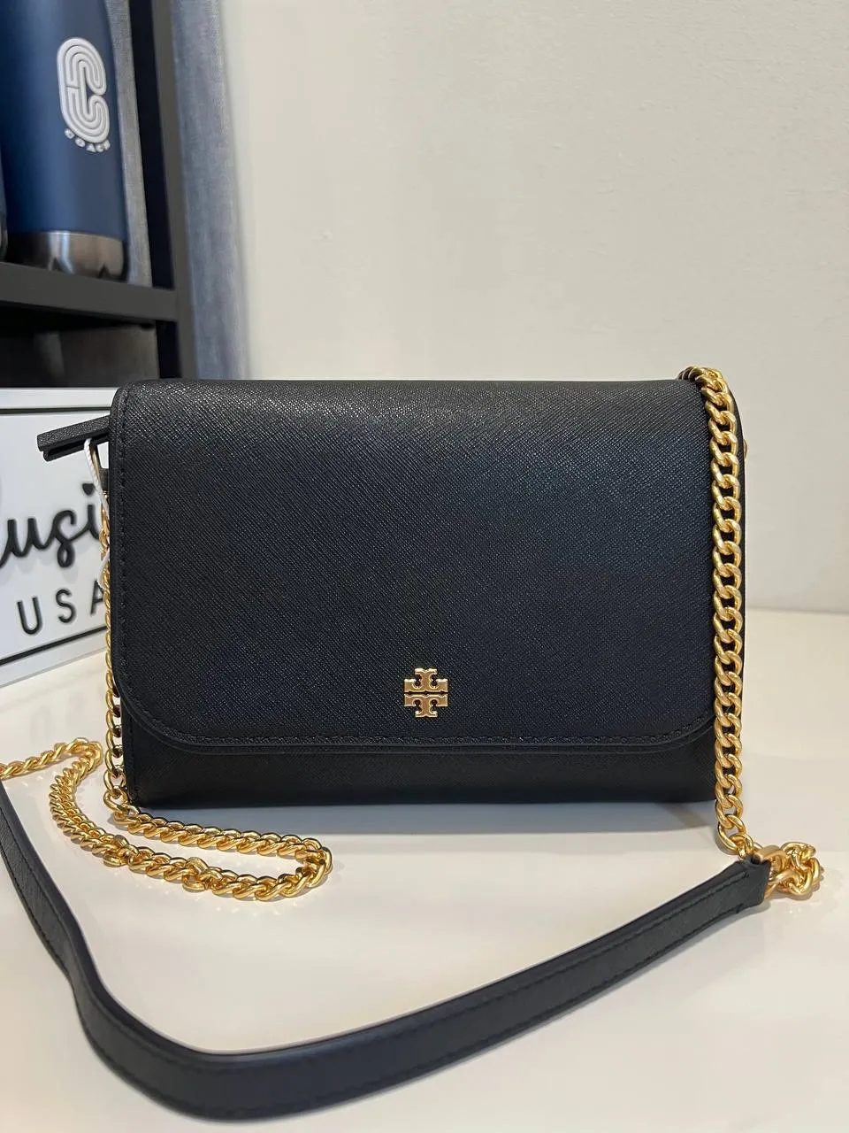 Tory Burch Crossbody Negra
