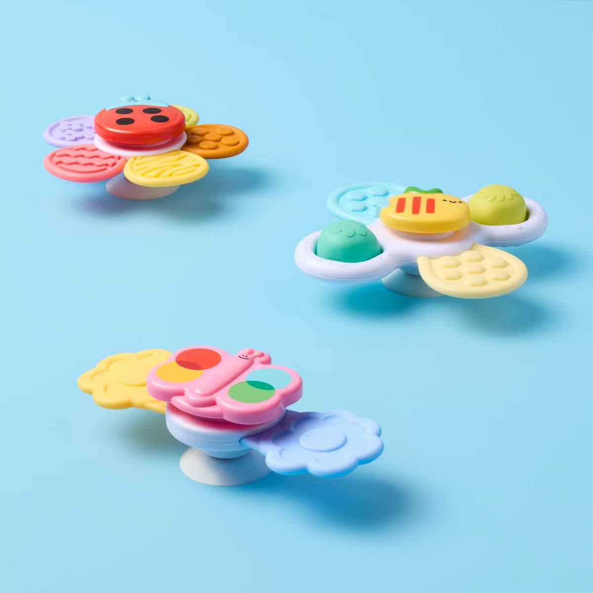 3pk Spinning Toy - Suction Cup - Gigglescape™