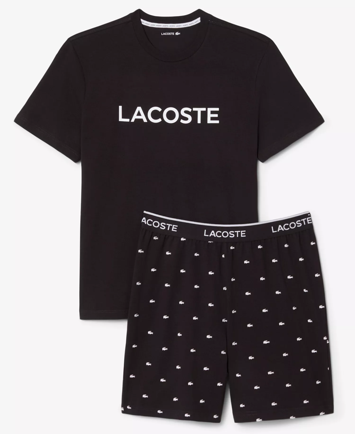 Lacoste Pijama de Short de Hombre