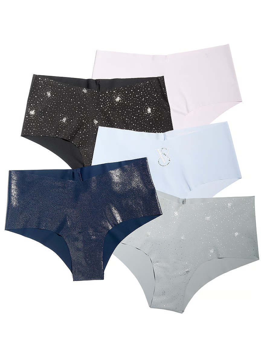 Victoria's Secret 5-Pack No-Show Cheeky Panties