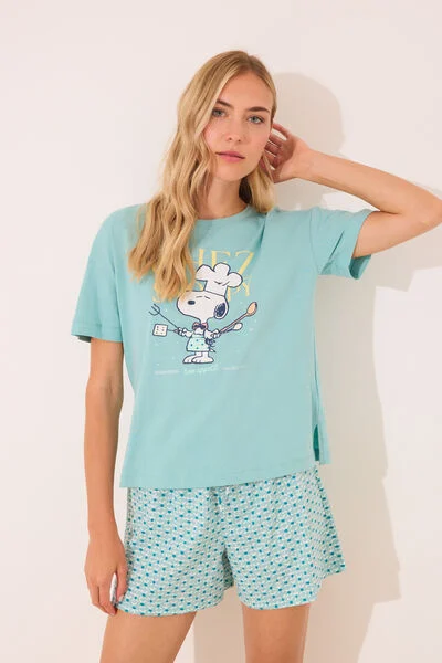Pijama de Short Snoopy