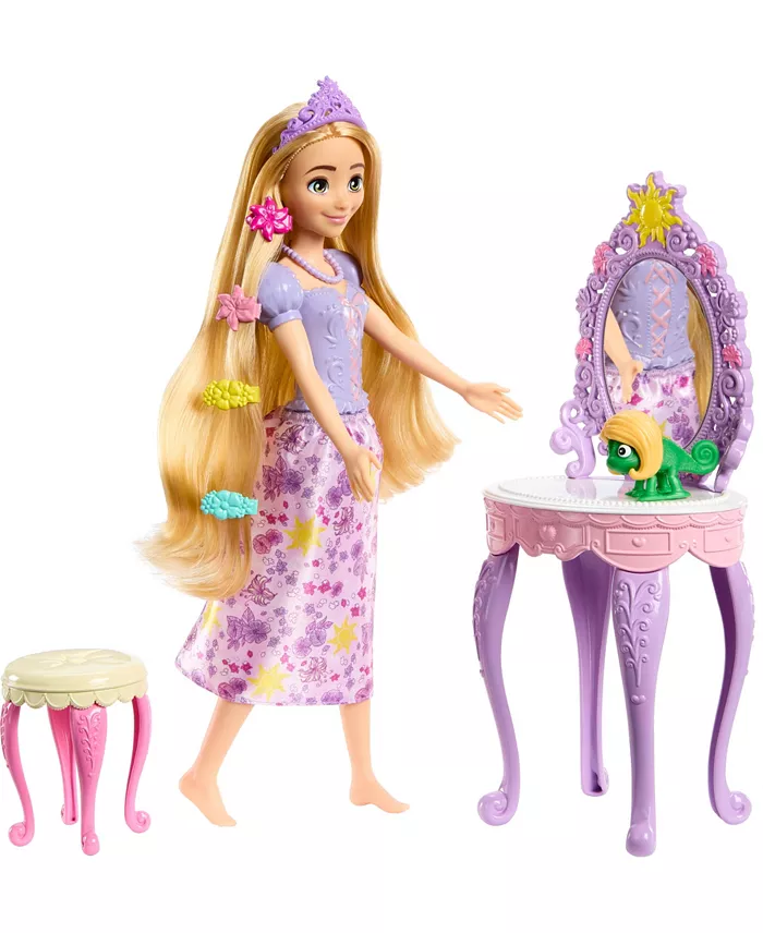 Disney Princess Rapunzel's Doll and Vanity Set