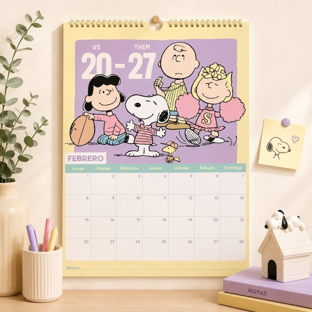 Calendario de Pared Snoopy 2027
