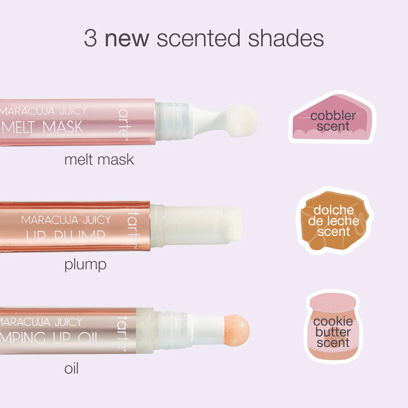 tarte lil' treats maracuja juicy lip trio