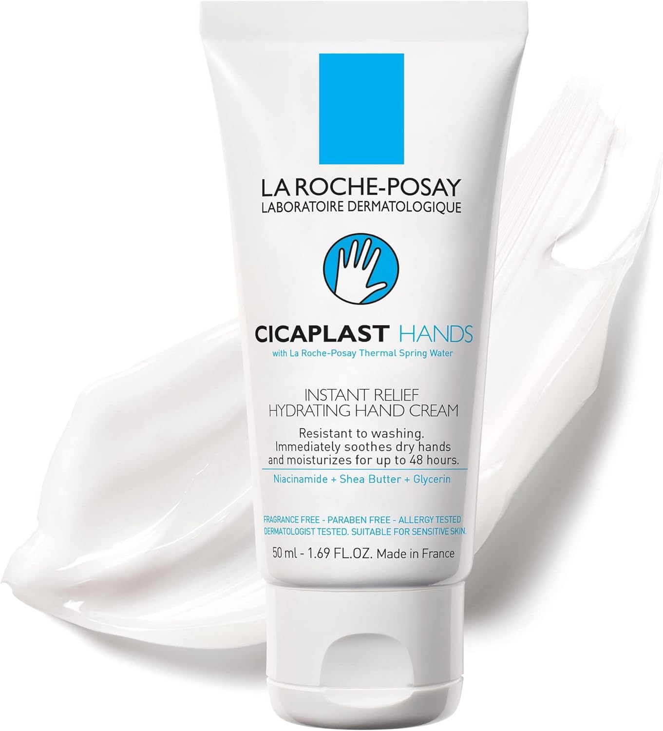 La Roche-Posay Cicaplast Crema de Manos Calmante, Hidratante y Protectora