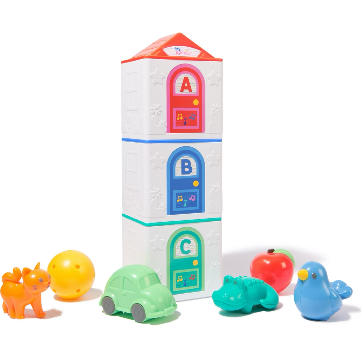 Ms. Rachel Stacking Surprise Houses
