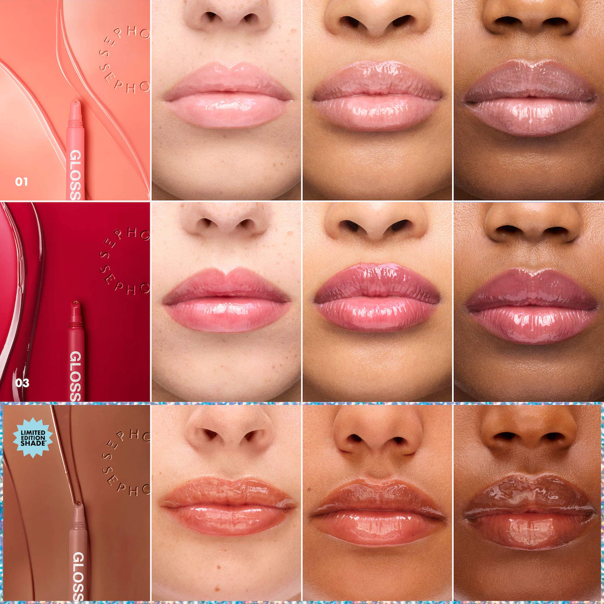 SEPHORA COLLECTION Gloss Balm Trio Lip Set