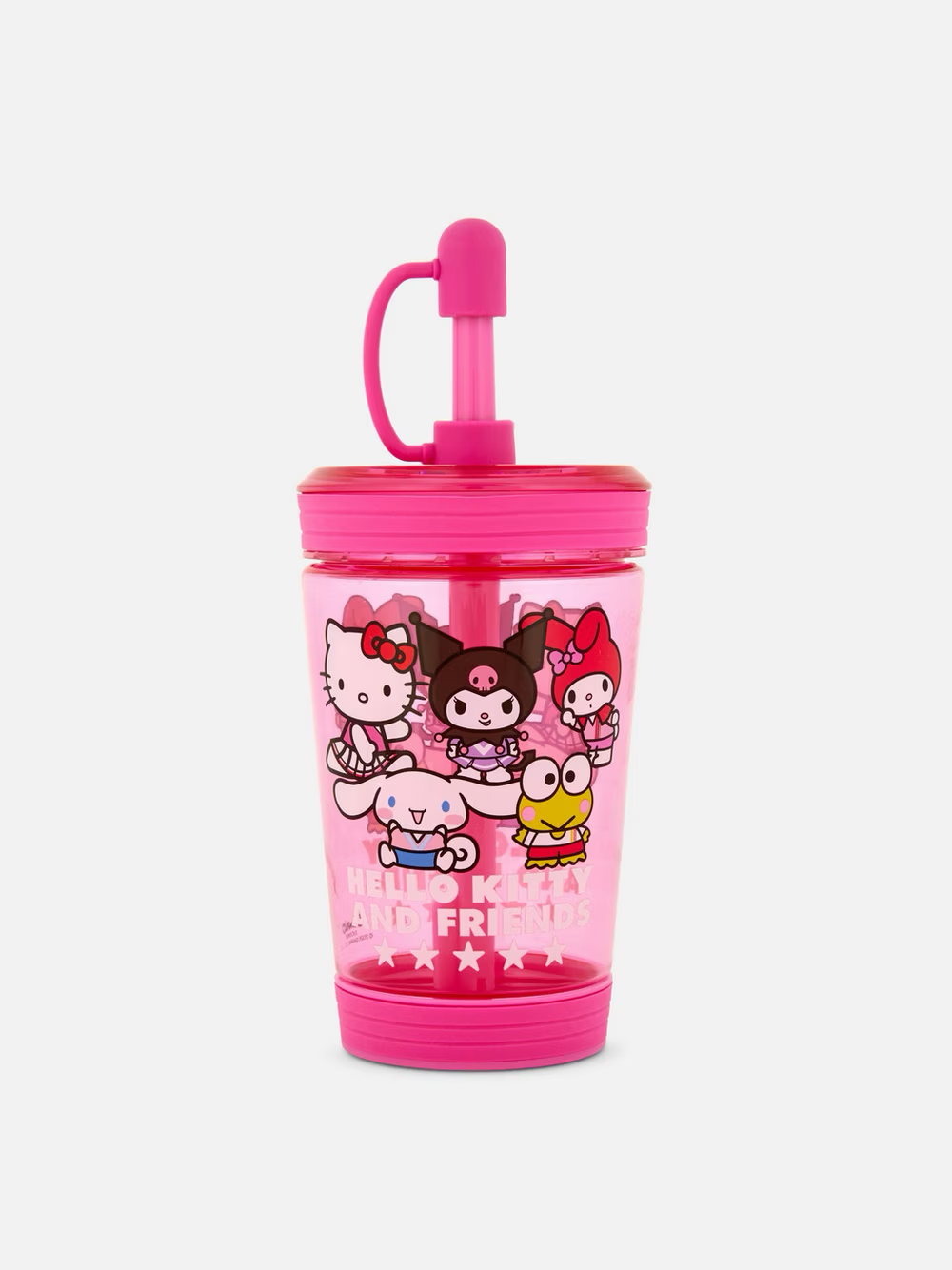 Vaso con Pajilla Hello Kitty