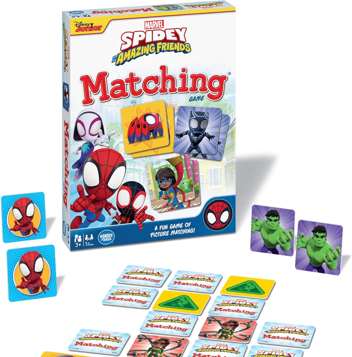 Marvel Spidey and His Amazing Friends Matching Game