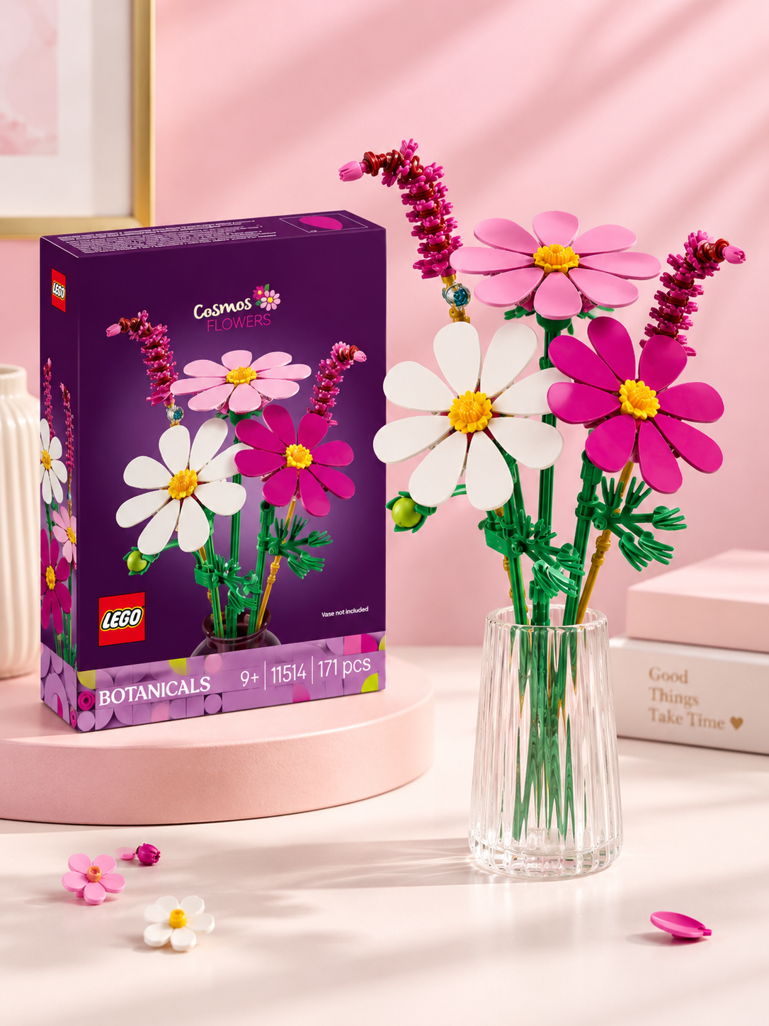 LEGO Botanicals Cosmos Flowers Building Set
