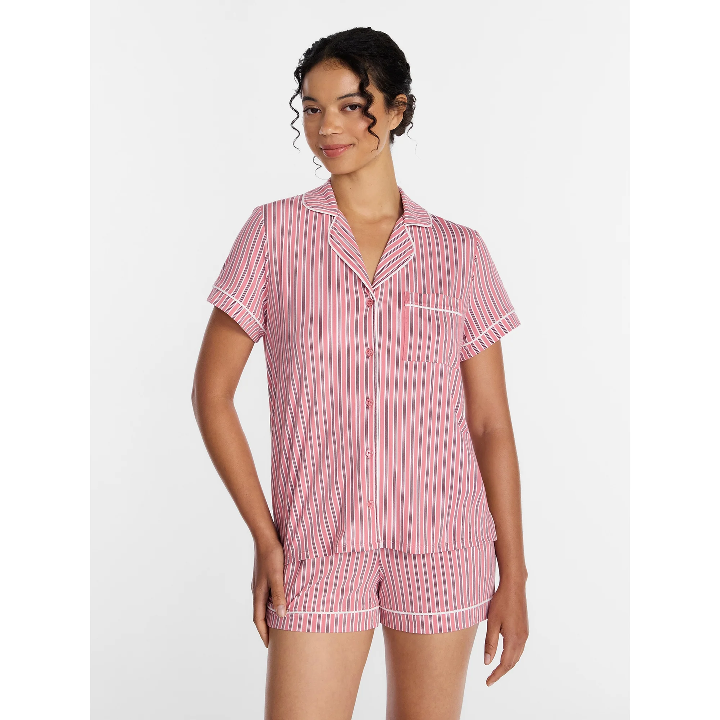 Pijama Rayada de Short