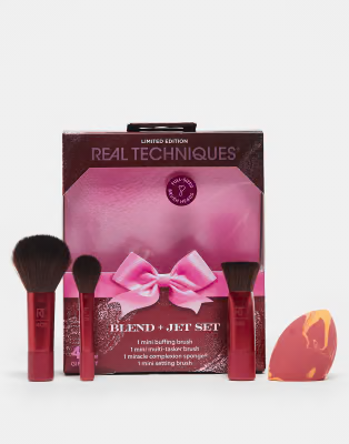 Real Techniques Blend + Jet 4 Piece Holiday Gift Set