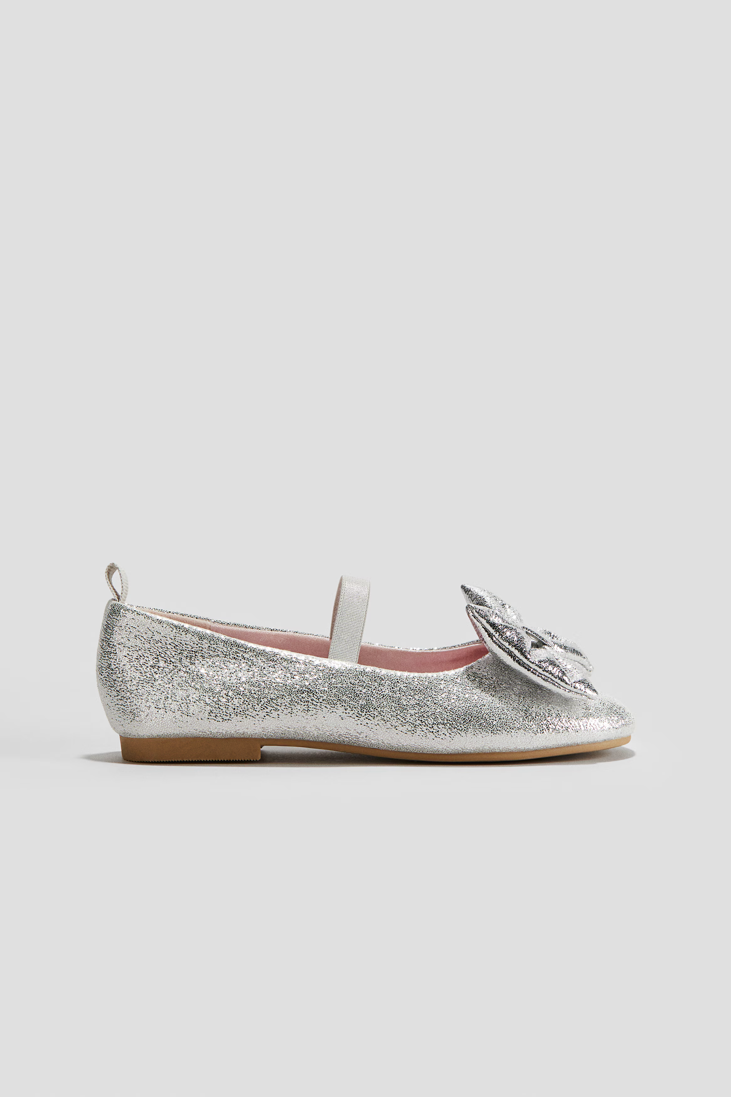 HM GLITTERY BALLET FLATS WITH BOW HELLO KITTY