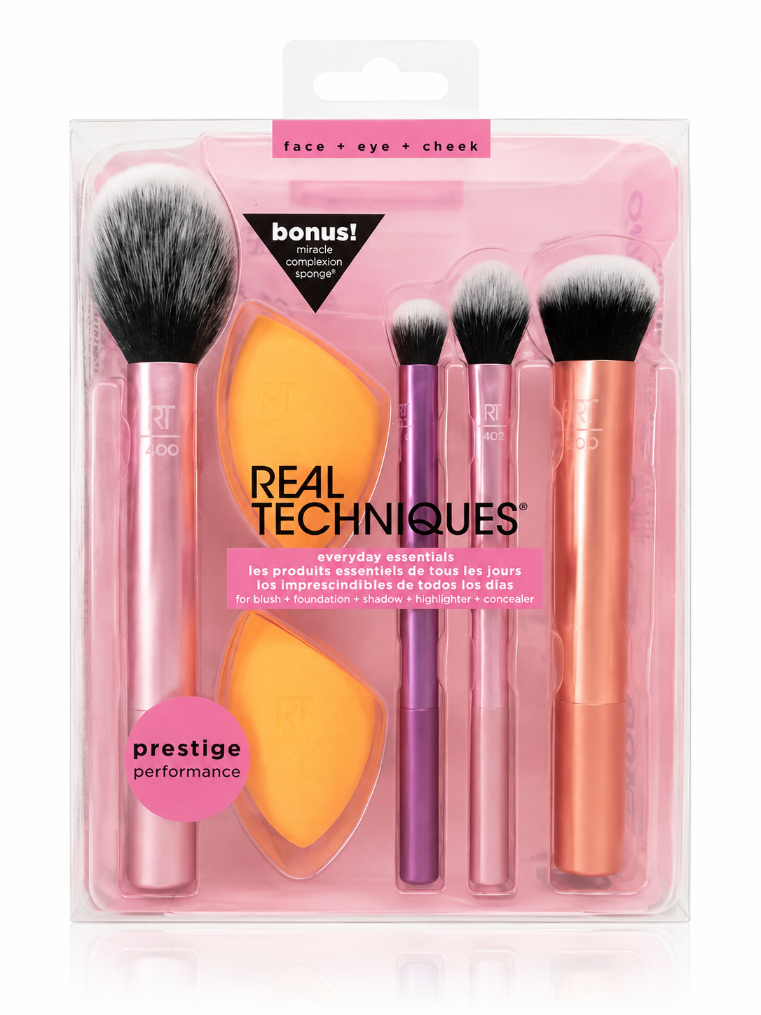 Real Techniques Kit Brochas Y Esponjas Everyday