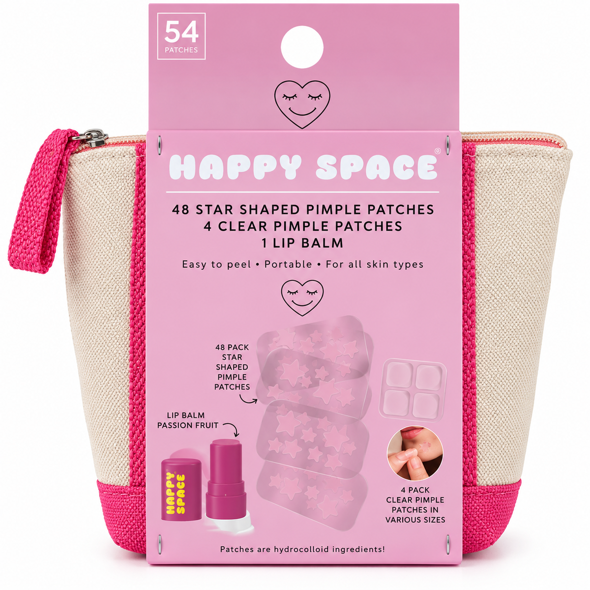 Happy Space Beauty Bag Set 54-Pack