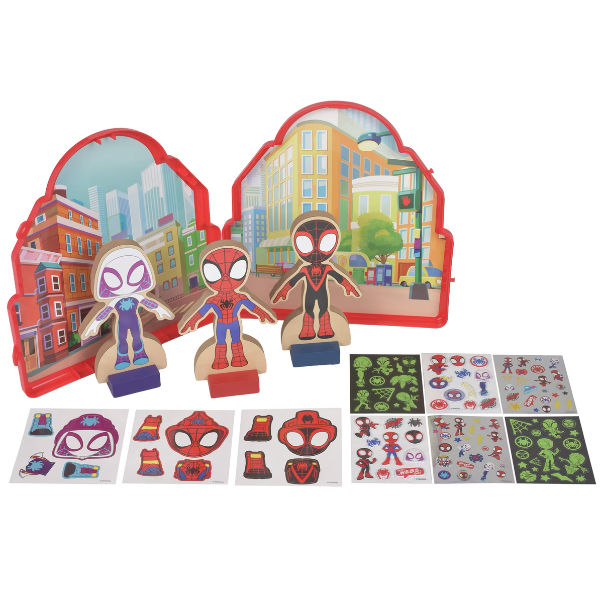 Marvel Spidey and His Amazing Friends Wooden Magnetic Activity