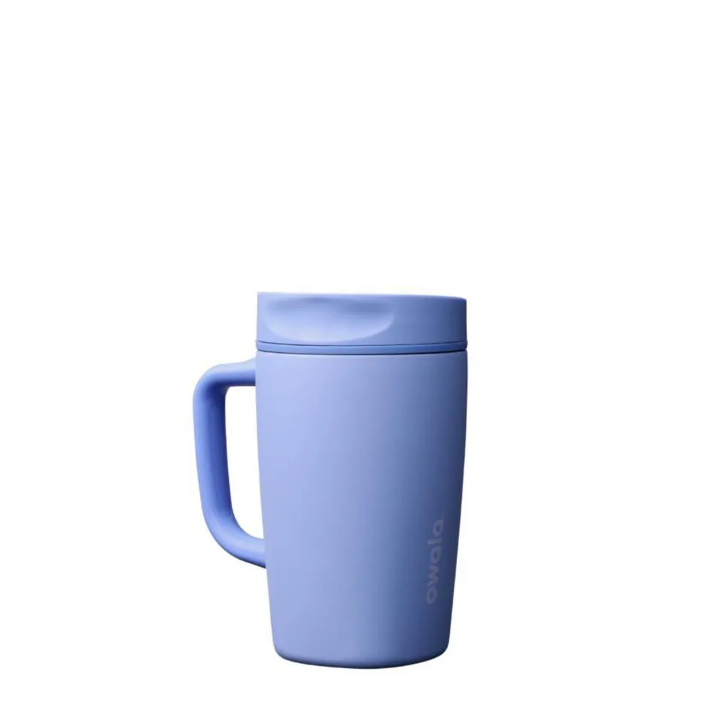 Owala SmoothSip Slider Stainless Steel Insulated Travel Mug with Handle 12oz