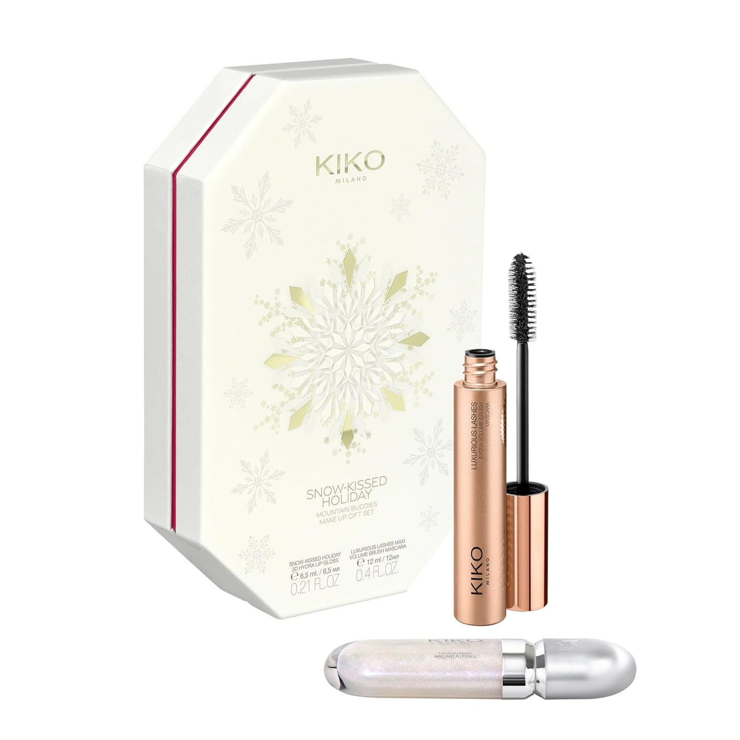 KIKO Milano Snow-Kissed Holiday Mountain Buddies Mascara + Gloss