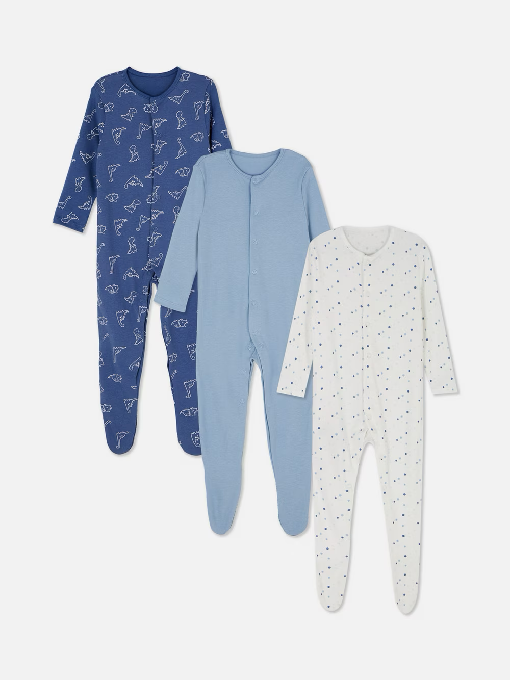 Pijamas Dinosaurios 3pk