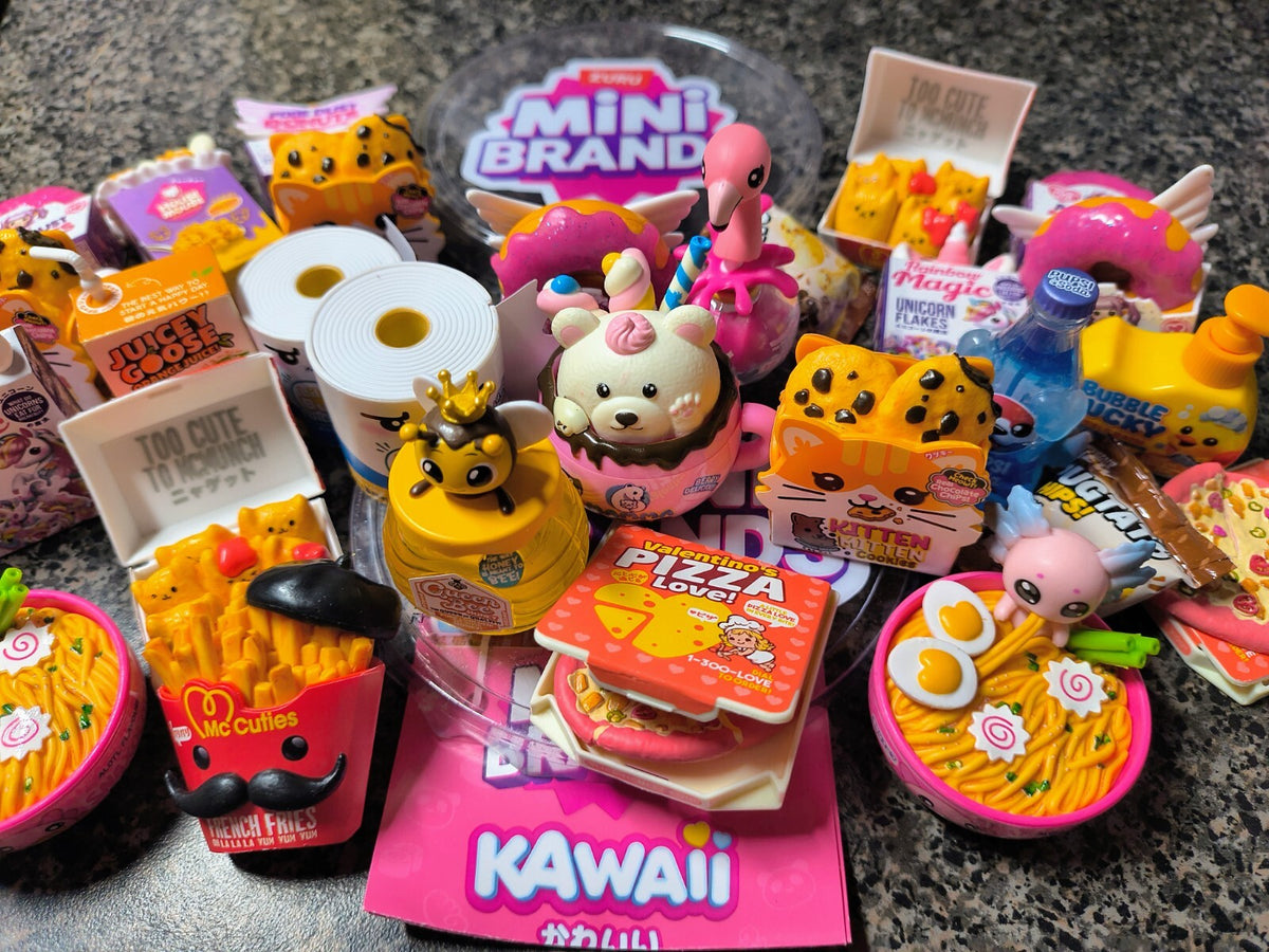 Mini Brands Kawaii Capsule by ZURU, Japanese Themed (2 Pack)