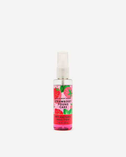 Strawberry Pound Cake Hand Sanitizer Spray Bath & Body Works