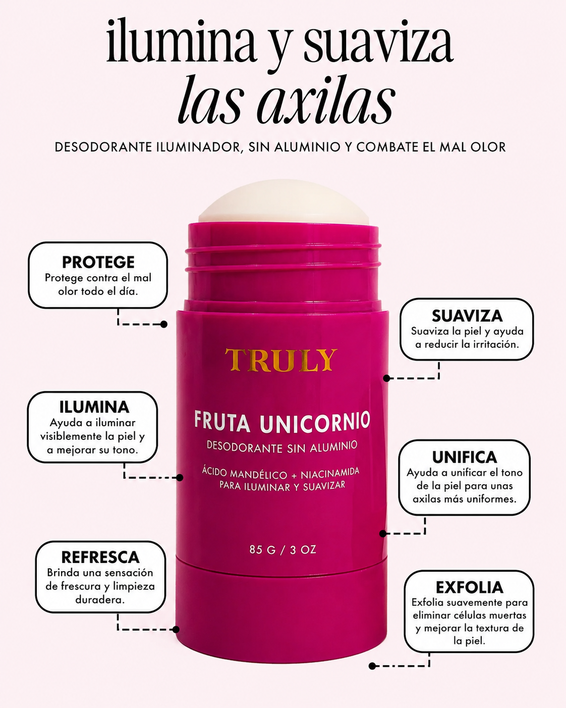 Truly Unicorn Fruit Skin Brightening Deodorant