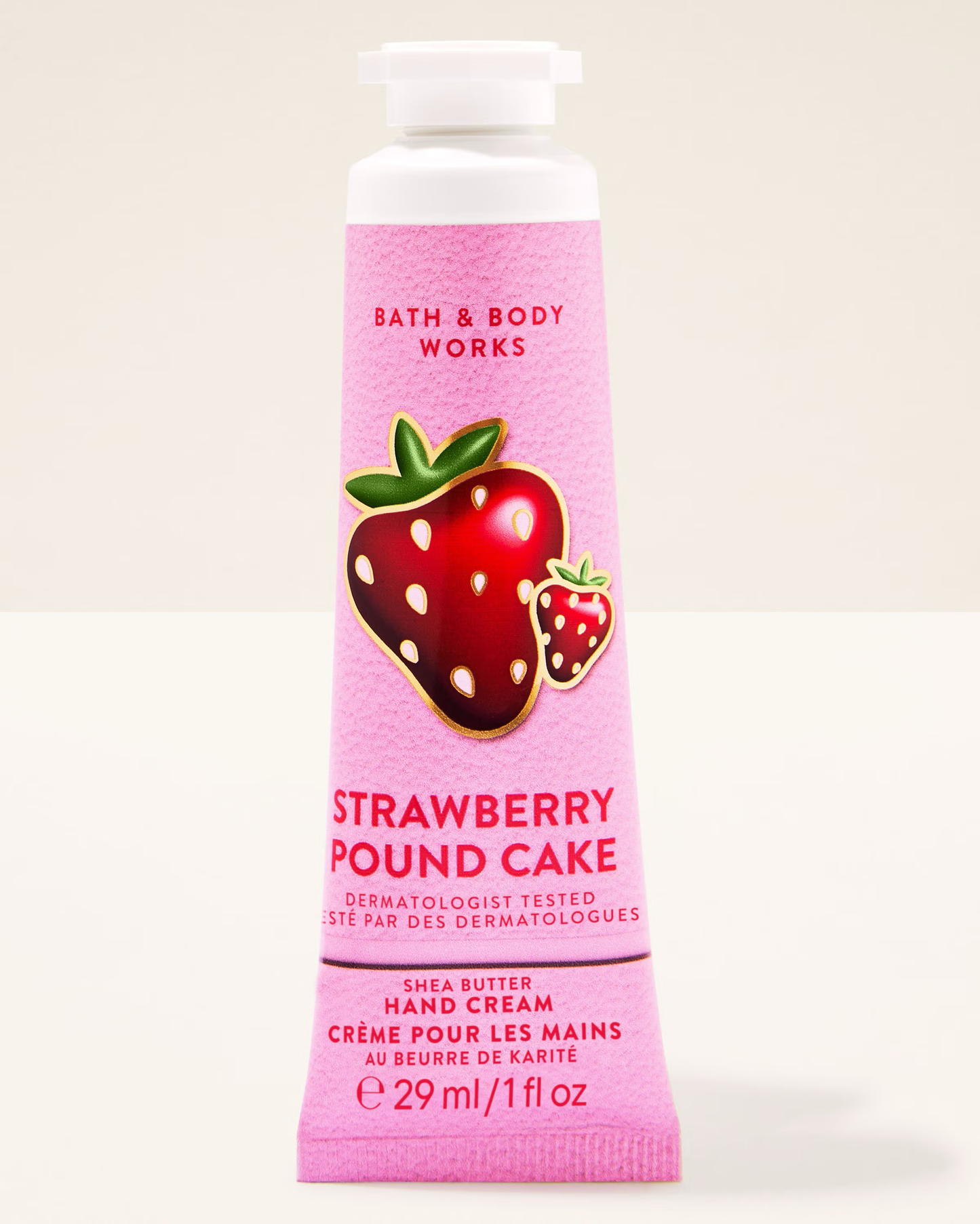Crema de Manos Strawberry Pound Cake