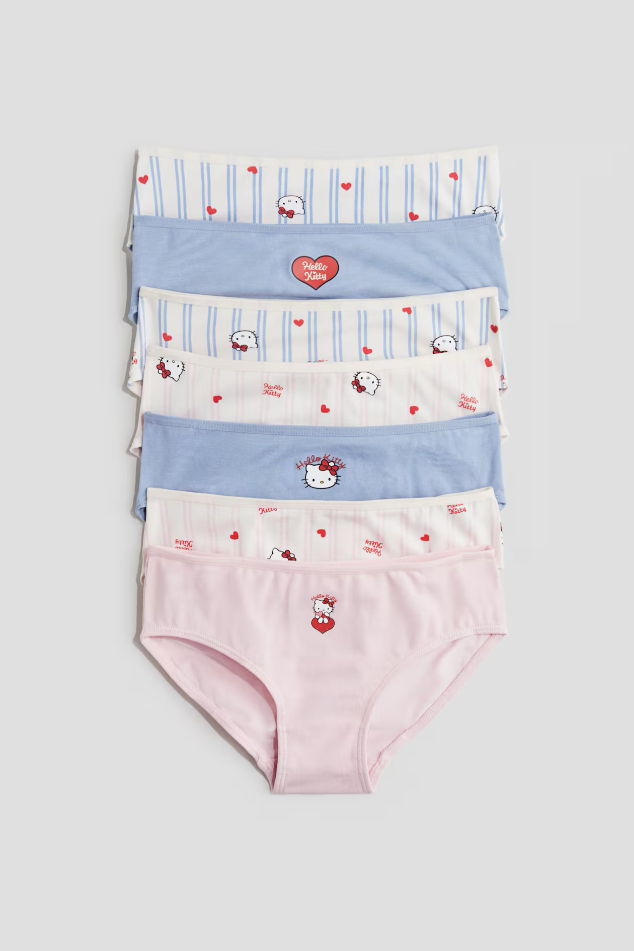 HM 7-PACK COTTON BRIEFS HELLO KITTY
