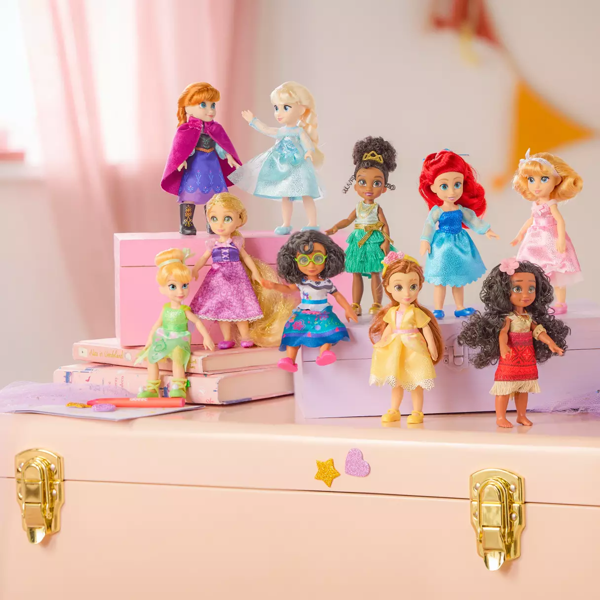 Disney Once Upon a Story Collection Mini Doll Gift Set – 5''