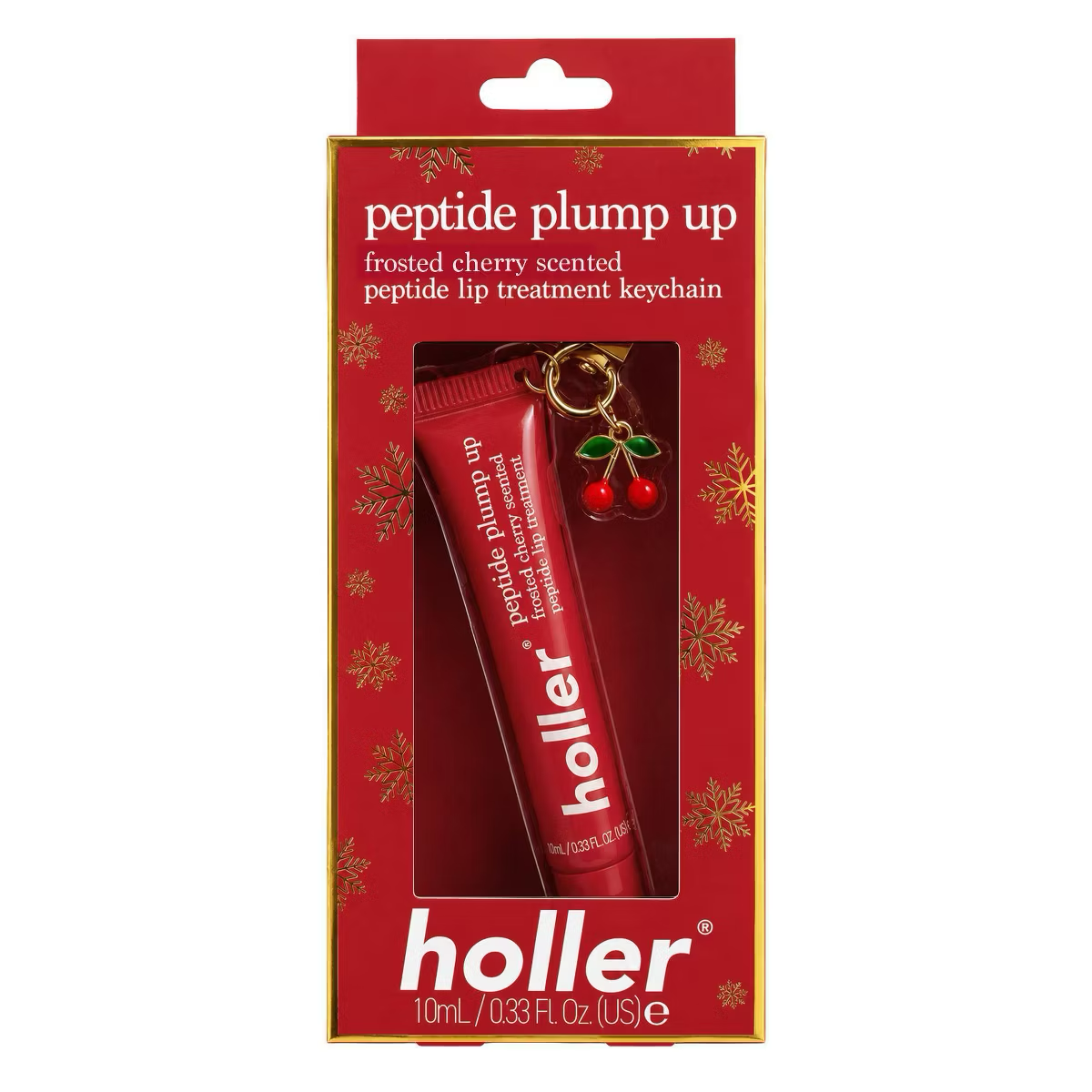 Holler and Glow Peptide Plump Up Lip Serum - Candy Cane