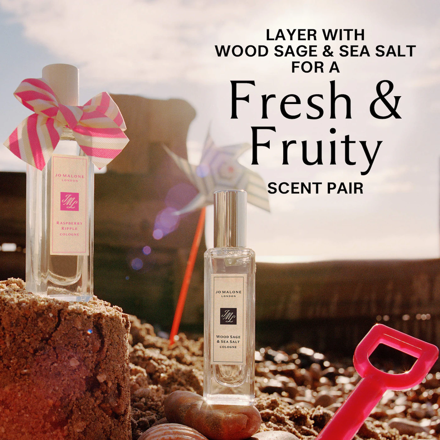 Jo Malone London Mini Raspberry Ripple & Wood Sage & Sea Salt Cologne Set Duo