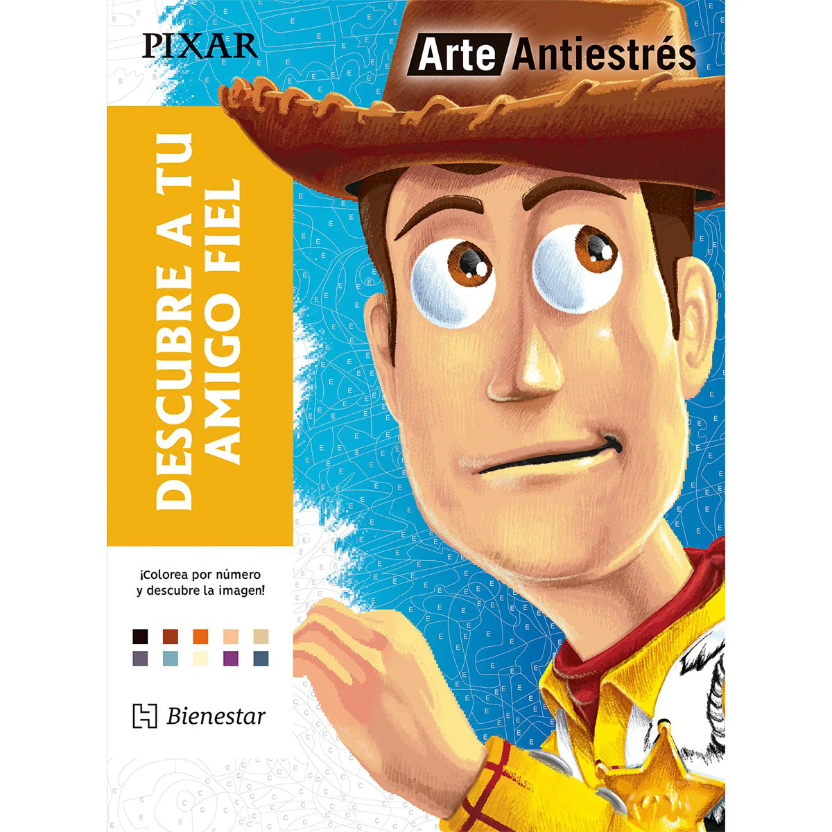 Descubre a tu amigo fiel- Disney Pixar Arte Antiestrés