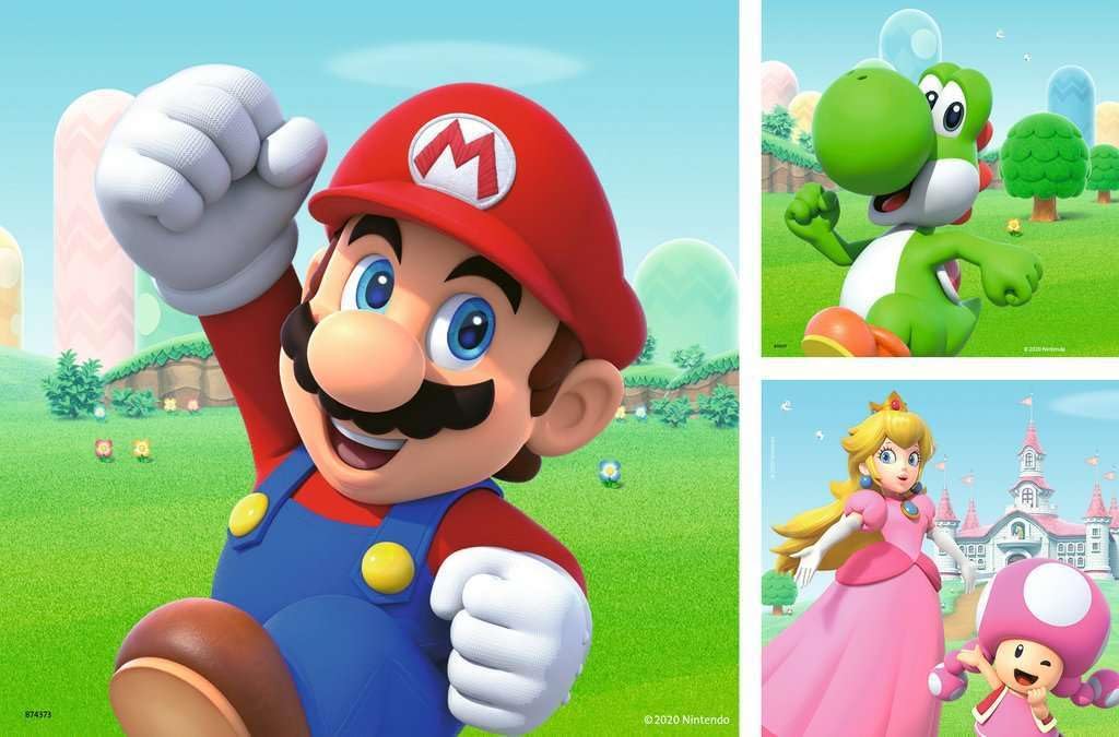 Super Mario Puzzles Pack of 3